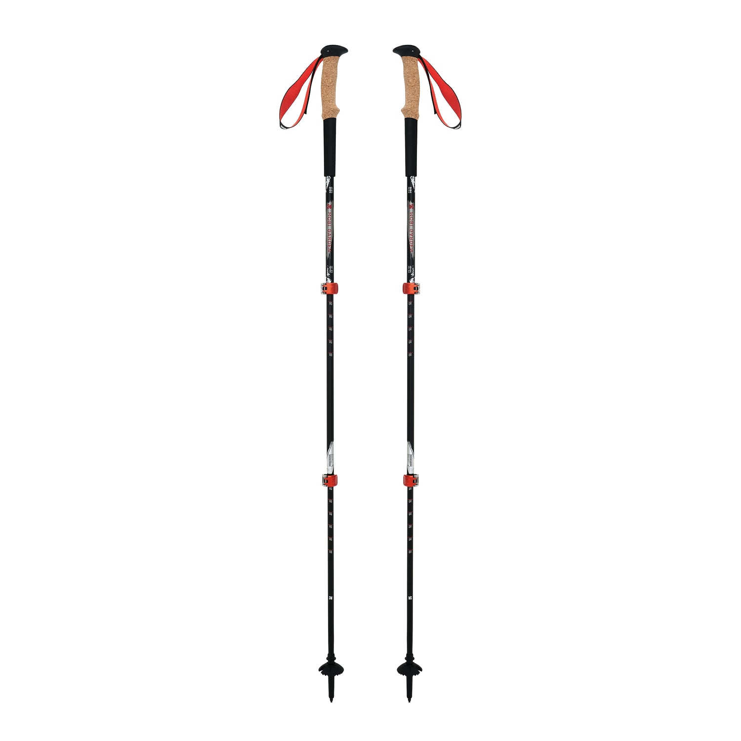 MOBI GARDEN KANGRI Cork Trekking Poles - Nightfall / Rime
