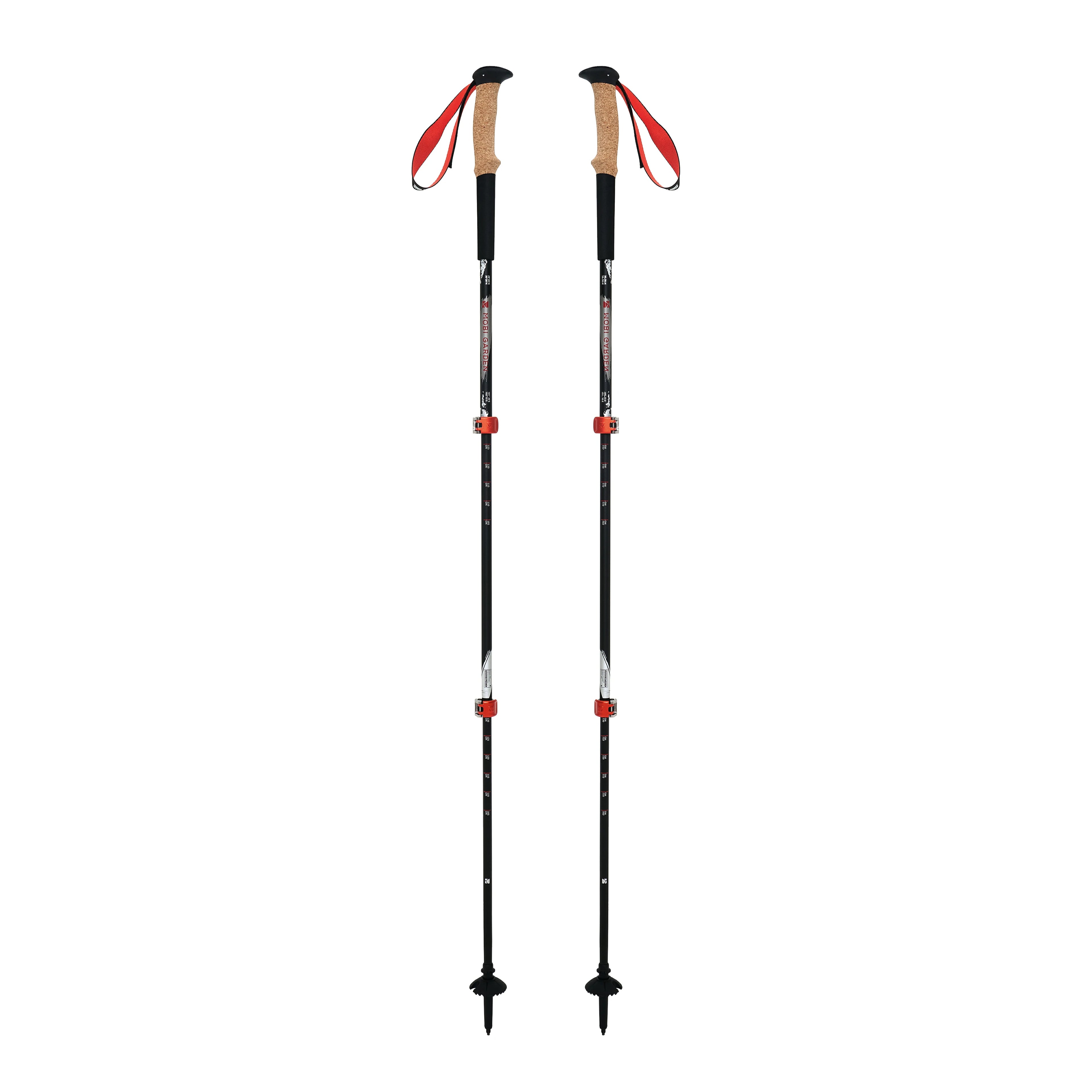 MOBI GARDEN KANGRI Cork Trekking Poles - Nightfall / Rime