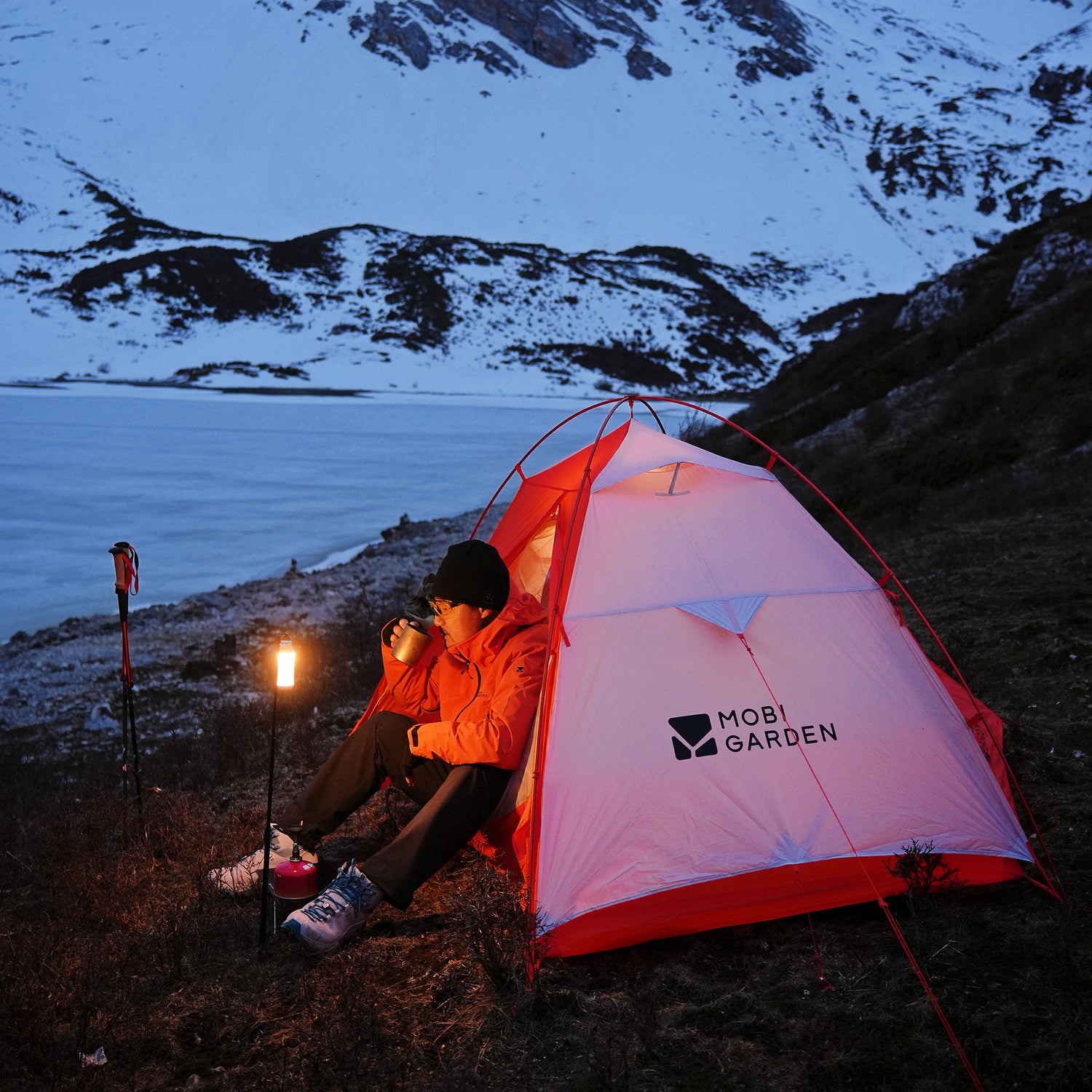 Mobi Garden Kongar UL Exo-Flex Tent – Compact 15.7" Packed Size