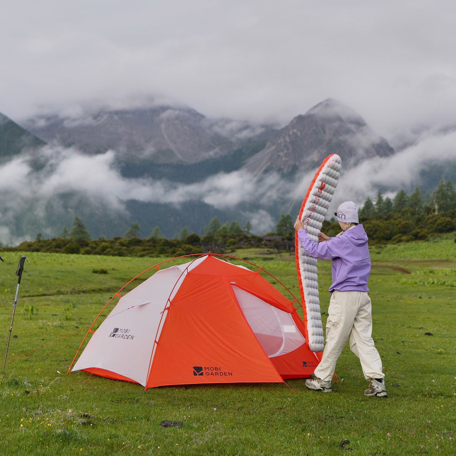 Mobi Garden Kongar 2P Backpacking Tent – 86" Interior Length