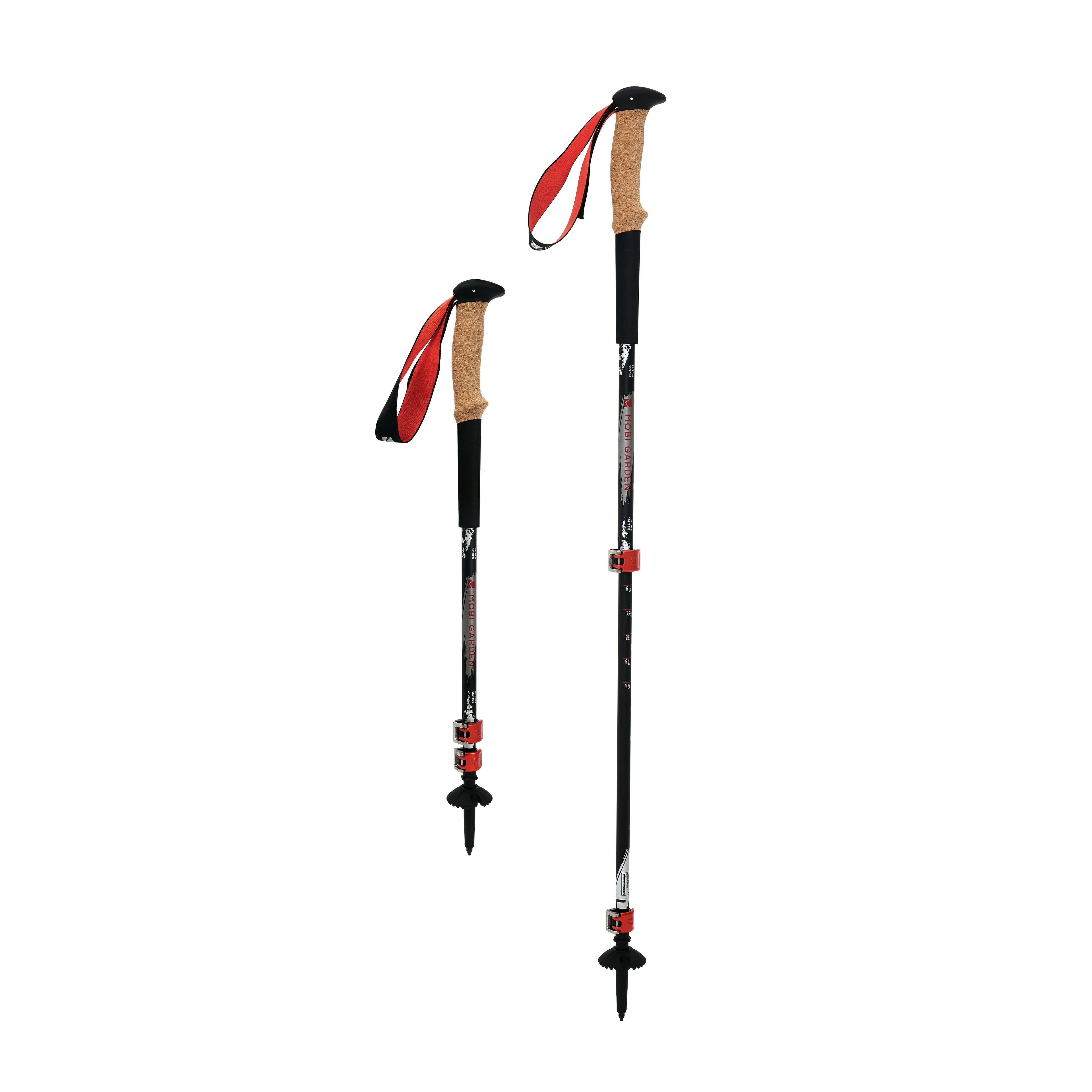 MOBI GARDEN KANGRI Cork Trekking Poles - Nightfall / Rime