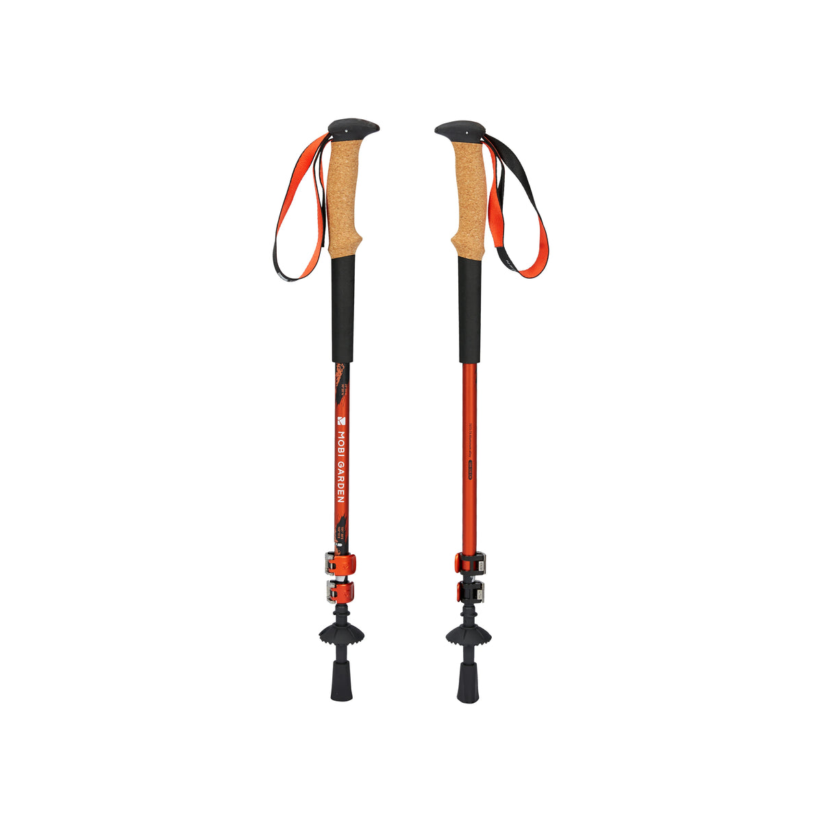 Kangri Cork Trekking Poles - Alpenglow / Obsidian