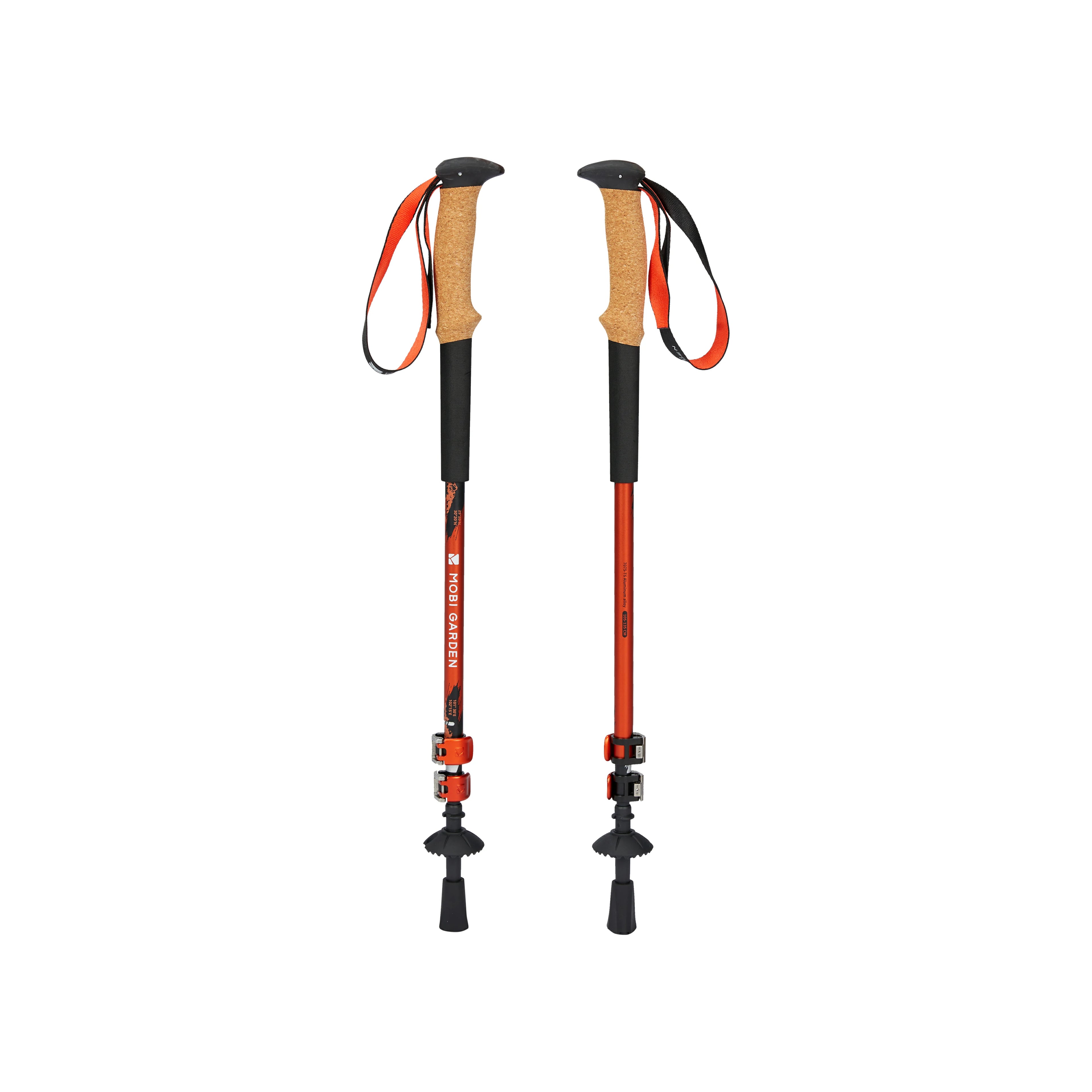 Kangri Cork Trekking Poles - Alpenglow / Obsidian