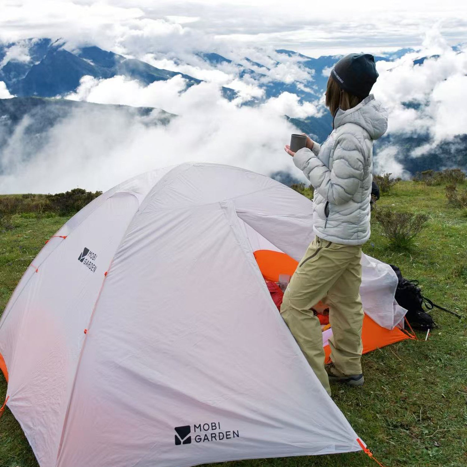 Mobi Garden Kongar Exo-Flex 2P Tent – Dual Vestibule Design