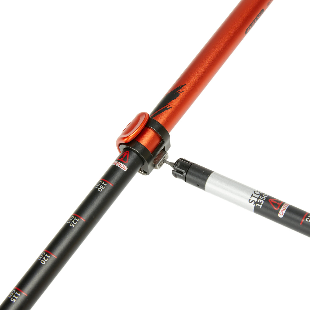 Kangri Cork Trekking Poles - Alpenglow / Obsidian