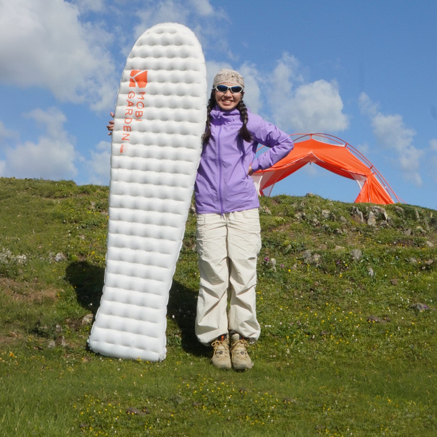 Gennye Pro Insulated Air Sleeping Pad - Mummy Regular - R-Value 3.9