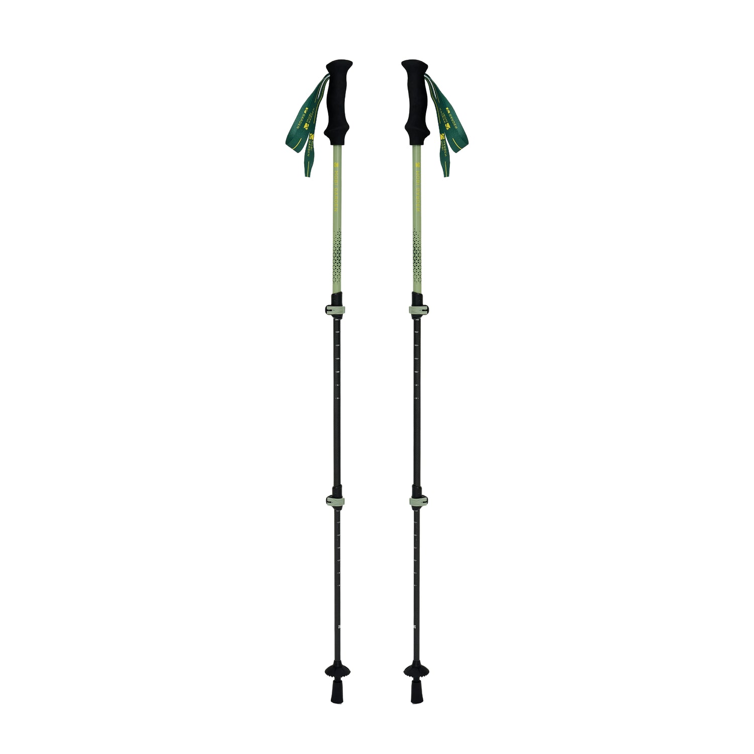 MOBI GARDEN TANGLA Carbon Trekking Poles - Moss