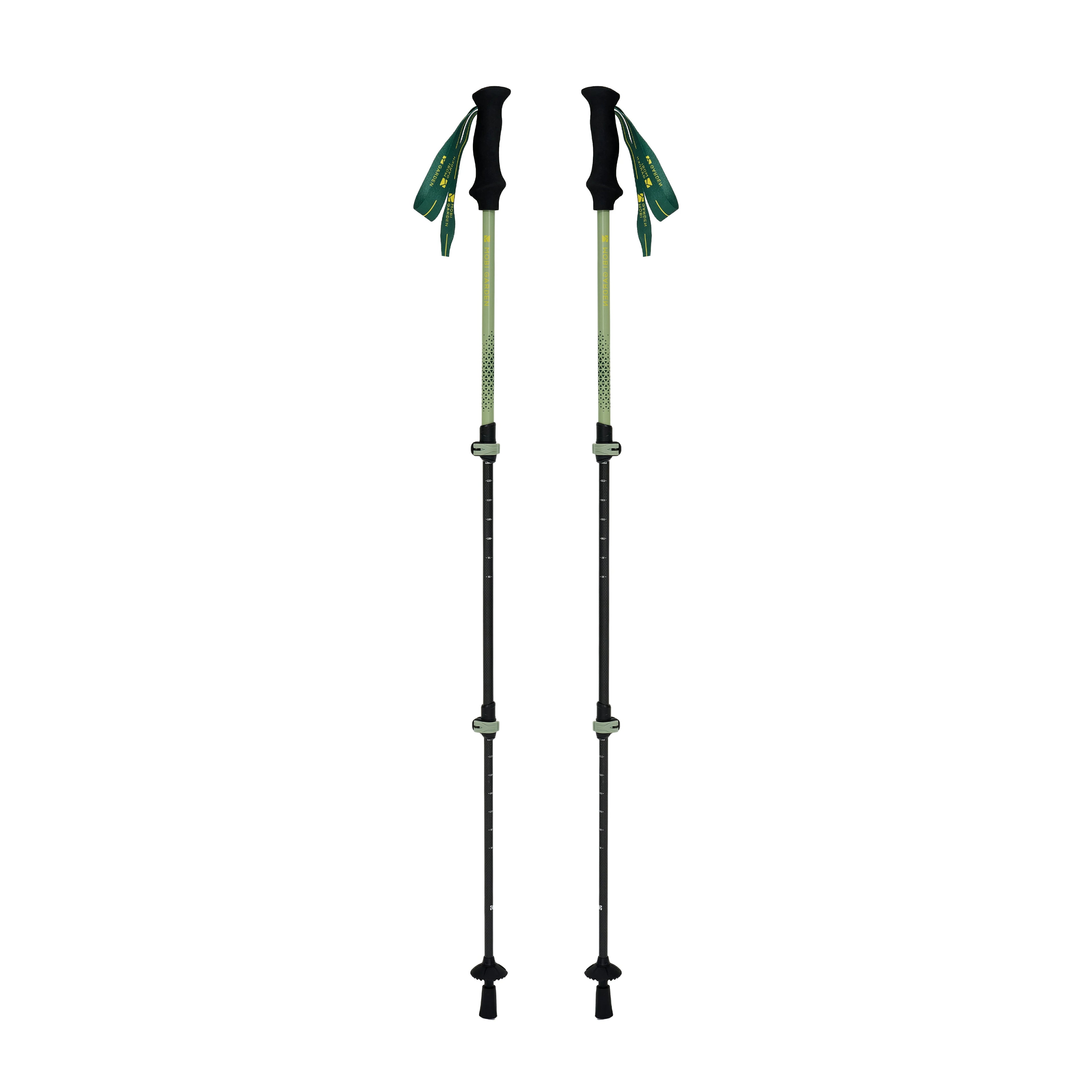 TANGLA Carbon Trekking Poles - Moss