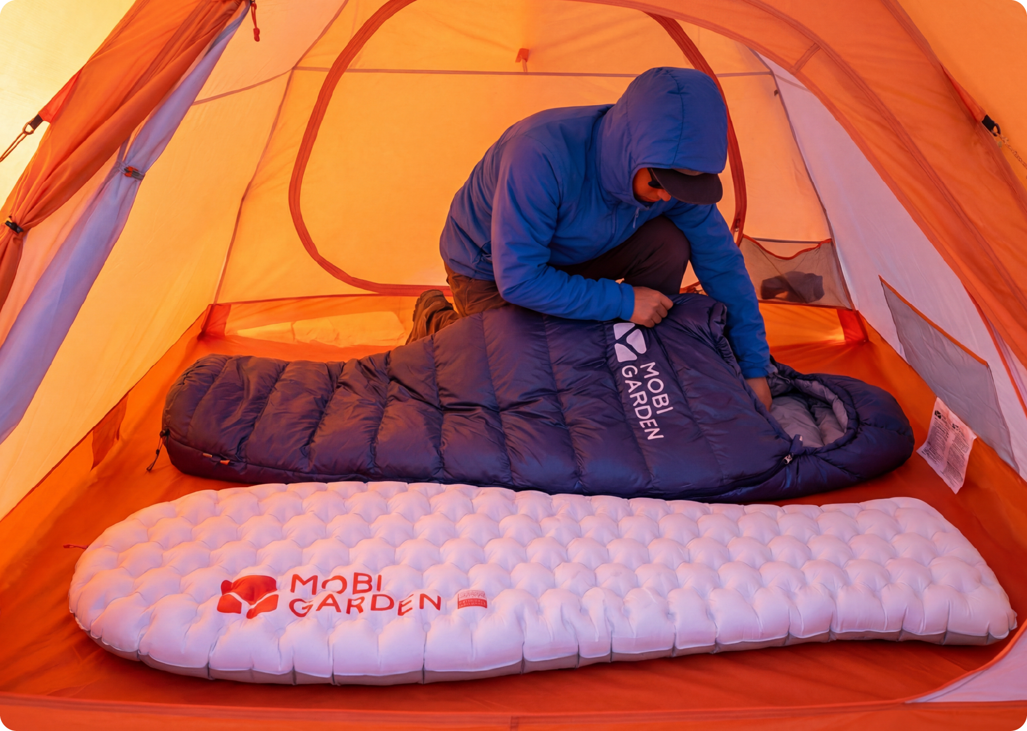 Mobi Garden Gennye Pro Ultralight Insulated Sleeping Pad - Mummy Mobi Garden Gennye Pro Ultralight Insulated Sleeping Pad - Mummy