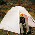Pink 2-Person Backpacking Tent, Ultralight Waterproof Freestanding Hiking Tent